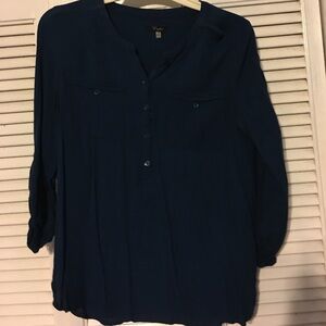 GUC Dark Teal Blouse by Cupio‎